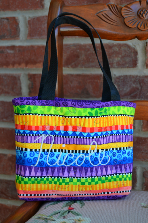 How to make a simple summer book tote