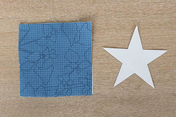BERNINA 4th of July Bunting Tutorial Step 1