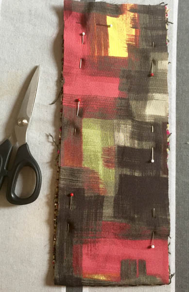 Ho to Create a Cuff Bracelet, Wrong Sides Together
