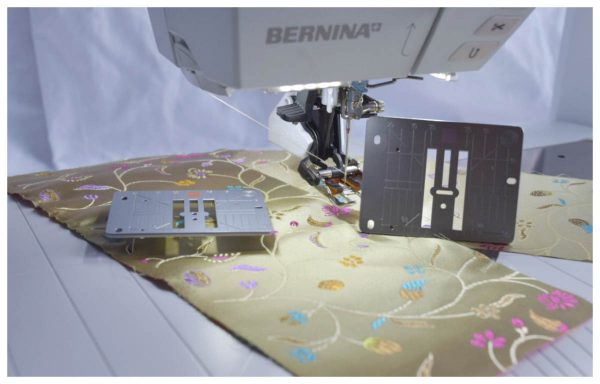 Walking Foot vs Dual Feed-Brocade Plates