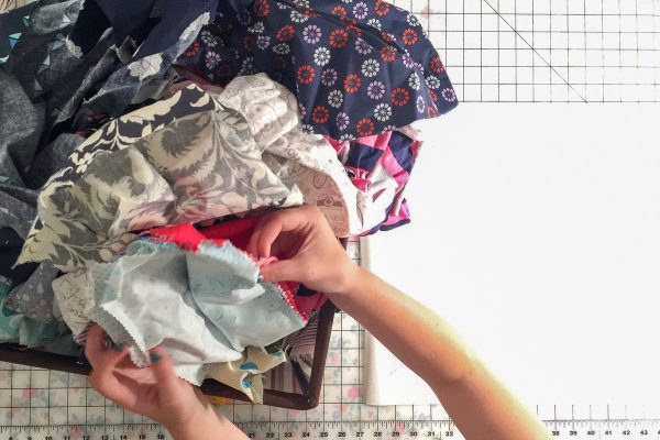 Summer Pillow Sewing Project for kids, helps to teach them basic sewing skills!