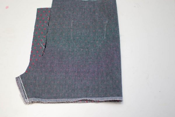 DIY Kids Shorts Series 1200 x 800- Basic Shorts Attaching front and back pattern