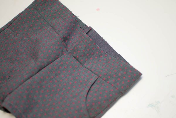 DIY Kids Shorts Series 1200 x 800- Basic Shorts-Pressing