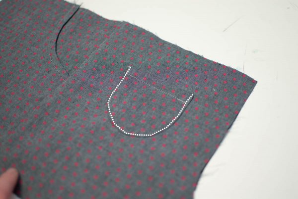DIY Kids Shorts Series 1200 x 800 - Basic Shorts-Stitch Pecket in Place