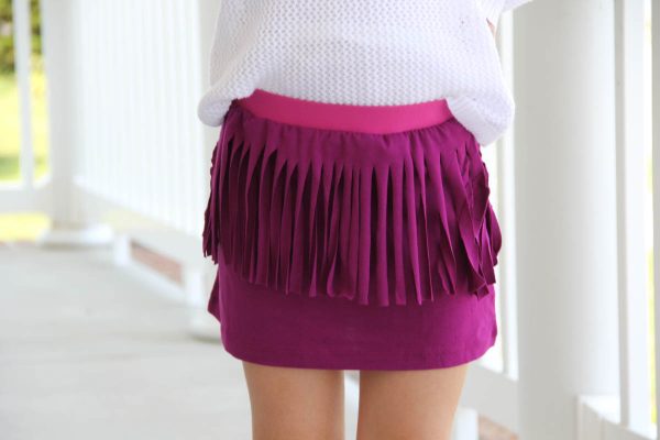 Fringe Skirt Sewing Tutorial