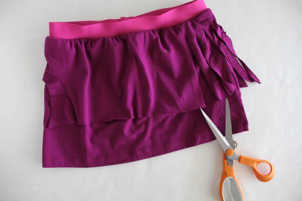 Fringe Skirt Sewing Tutorial-Fringe
