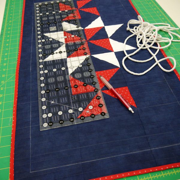 How to Sew a Patriotic Patchwork Tablerunner