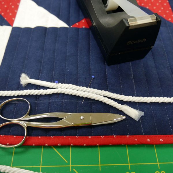 How to Sew a Patriotic Patchwork Tablerunner