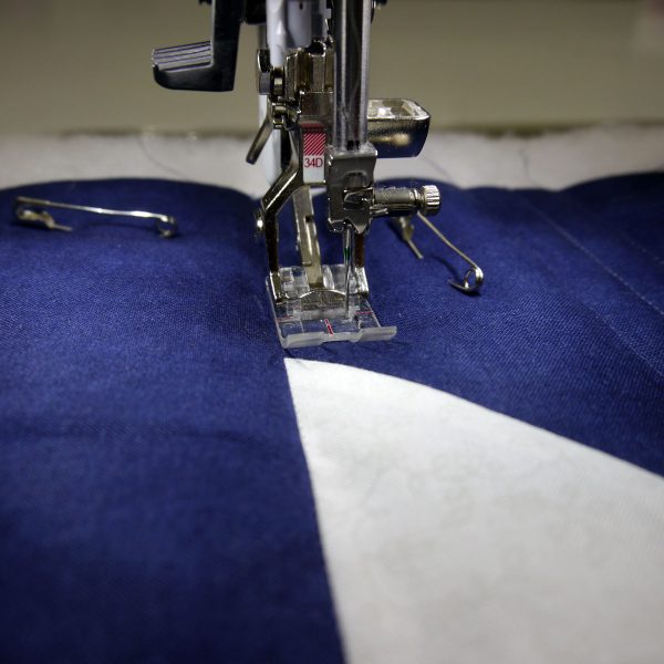 How to Sew a Patriotic Patchwork Tablerunner
