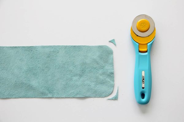 Leather iPhone Purse Tutorial - Cutting