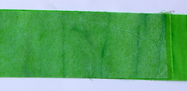 Peace Holiday Wall Hanging Tutorial cut green strips