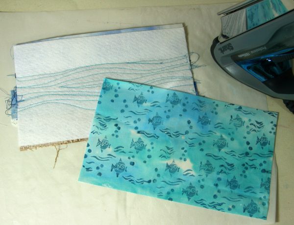 Seascape and Shells Bookmark Tutorial