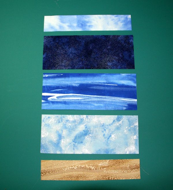 Seascape and Shells Bookmark Tutorial