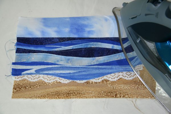 Seascape and Shells Bookmark Tutorial