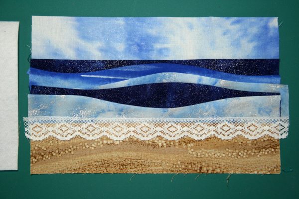 Seascape and Shells Bookmark Tutorial