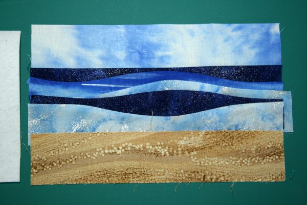Seascape and Shells Bookmark Tutorial