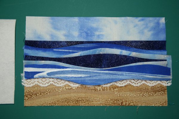 Seascape and Shells Bookmark Tutorial