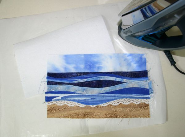 Seascape and Shells Bookmark Tutorial