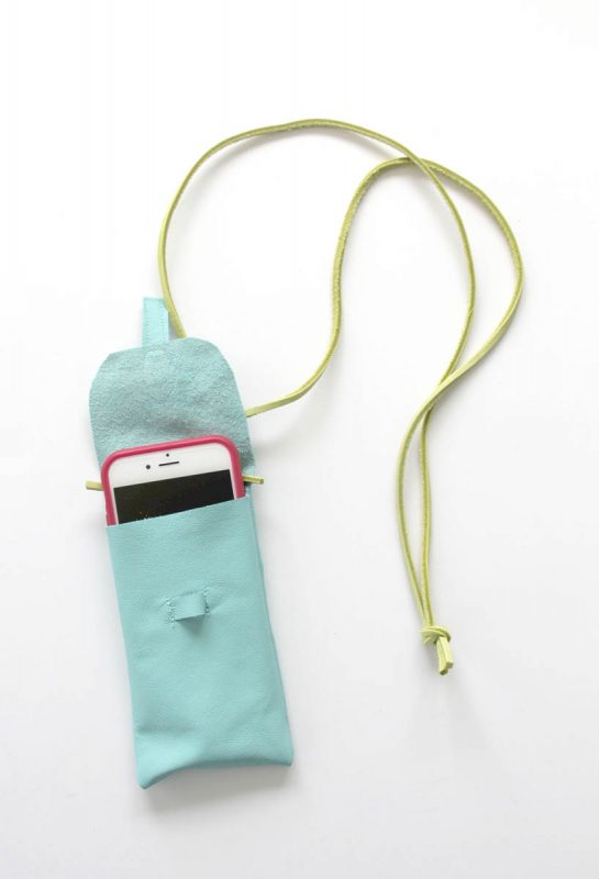 Leather iPhone Purse Tutorial - Finished including iPhone