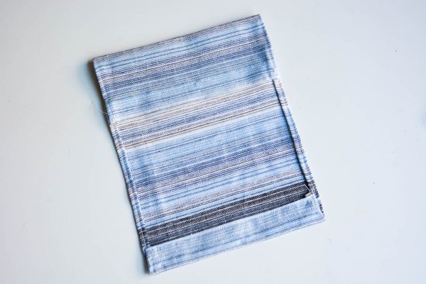 Midi Skirt Tutorial - the top edge of the pockets