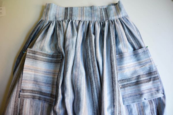 Midi Skirt Tutorial - determine the placement of the pockets