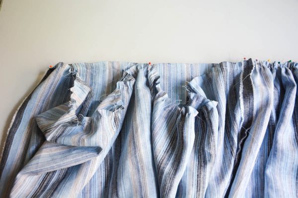 Midi Skirt Tutorial - Midi Skirt Tutorial - Gather the top of the skirt pieces