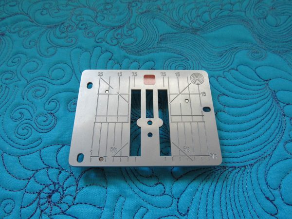BERNINA Patchwork Foot 97D Tips - Straight Stitch Plate
