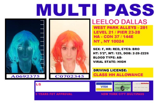 DIY Leeloo Dallas’ Multipass Costume - Multipass