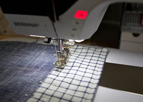 Garden Frock Tutorial - sewing along the edge