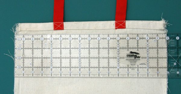 Recycle old canvas bags into made-over market bags with this tutorial