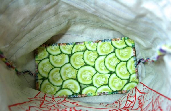 Recycled market bag tutorial