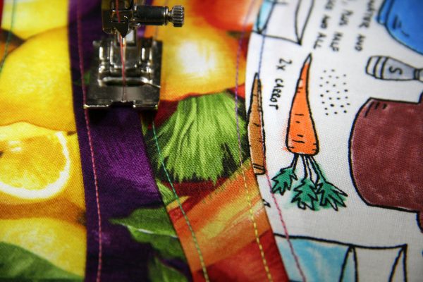 Recycle old canvas bags into made-over market bags with this tutorial
