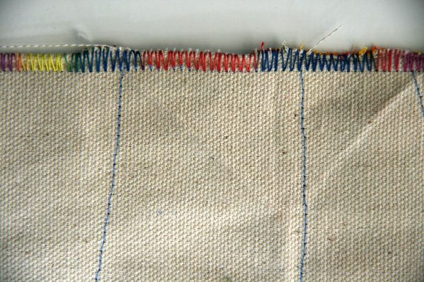 Recycle old canvas bags into made-over market bags with this tutorial