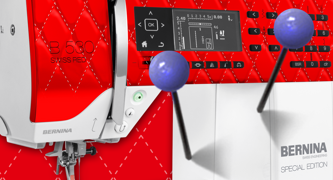 BERNINA 530 Swiss Red Contest