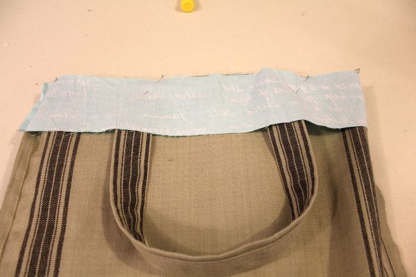 Rustic Tote Bag Tutorial from WeAllSew
