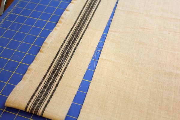 Rustic Tote Bag Tutorial from WeAllSew