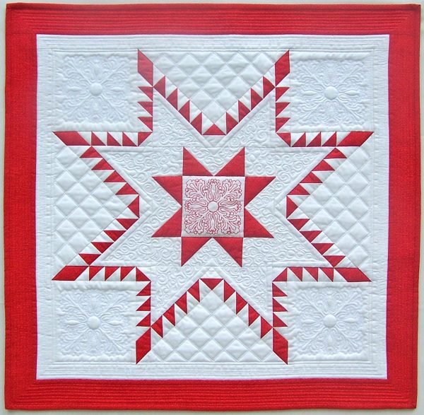 Aurora Feathered Star Quilt Tutorial