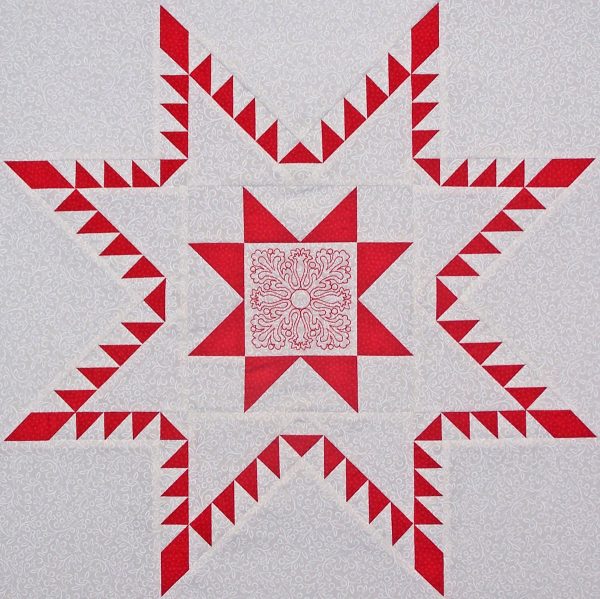 Aurora Feathered Star Quilt Tutorial