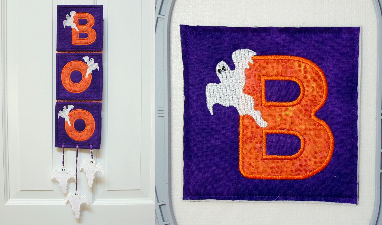 How to make a Halloween wall hanging