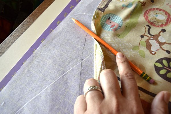Nursing pillow cover tutorial