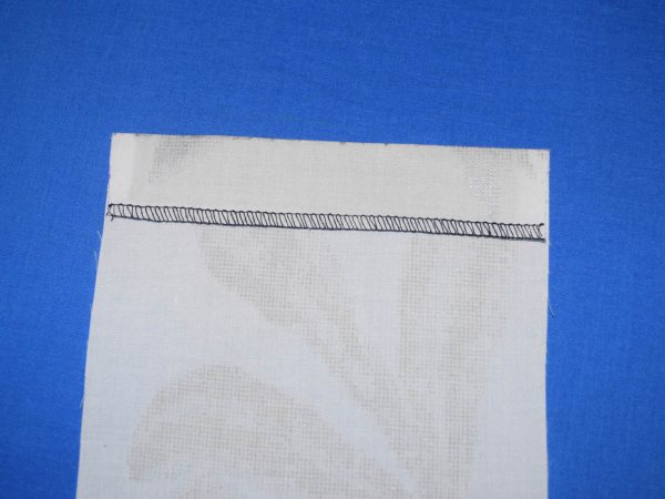 Patch Pocket Tutorial - creating the upper hem