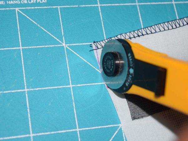 Patch Pocket Tutorial - cutting