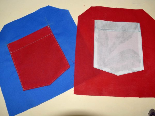 Patch Pocket Tutorial - secure finish at the top of your pocket 
