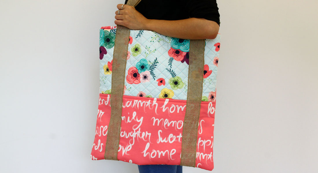 Crisscross Tote Bag Tutorial