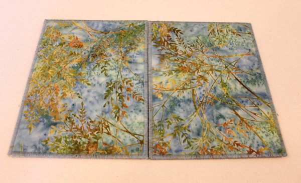 Fabric Frame Sewing Tutorial - stitching along the outside