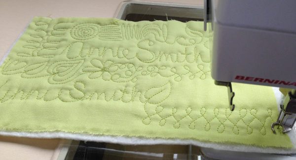 Free-Motion Quilting Exercise Tips - BERNINA Stitch Regulator