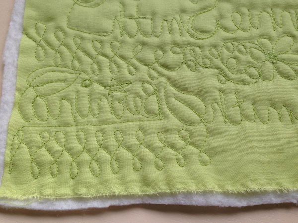 Free-Motion Quilting Exercise Tips 