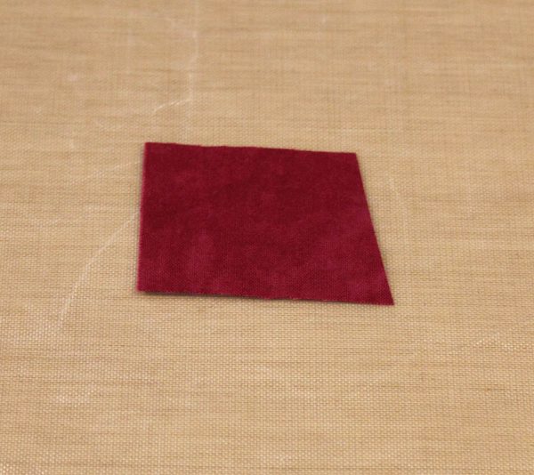 Fused Log Cabin Table Runner Tutorial - center square