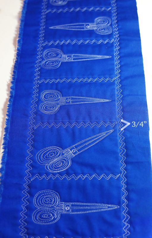 Scissors Motif Pincushion Tutorial