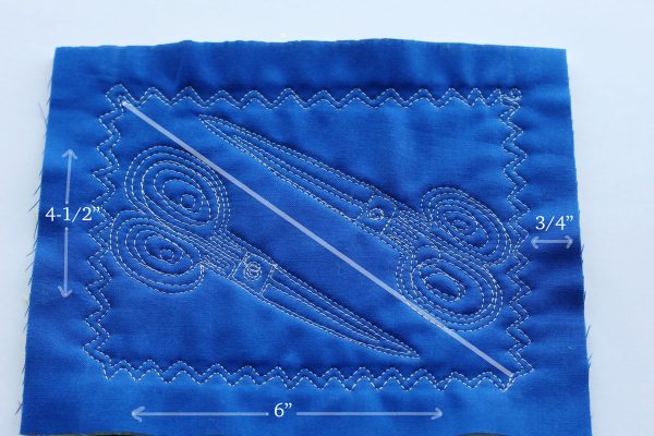 Scissors Motif Pincushion Tutorial